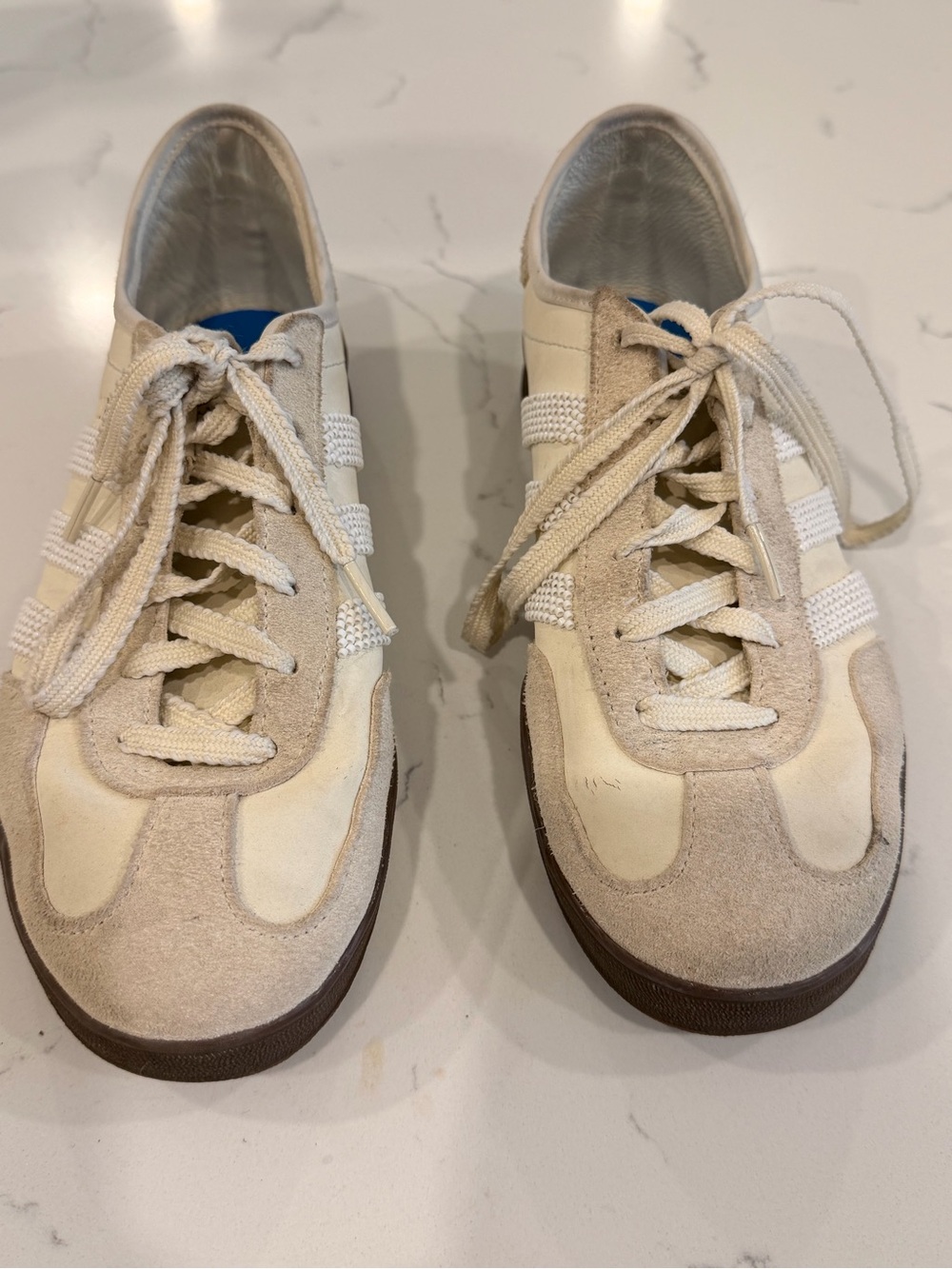 adidas x Wales Bonner Japan Sneakers Cream Suede Off-White